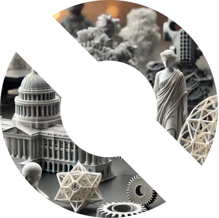 3D printing models showcase